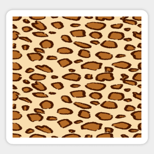 Abstract leopard pattern Sticker